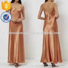 Nueva moda quemada Orange Slip vestido de noche vestido de la fabricación al por mayor de la moda ropa de mujer (TA5265D)